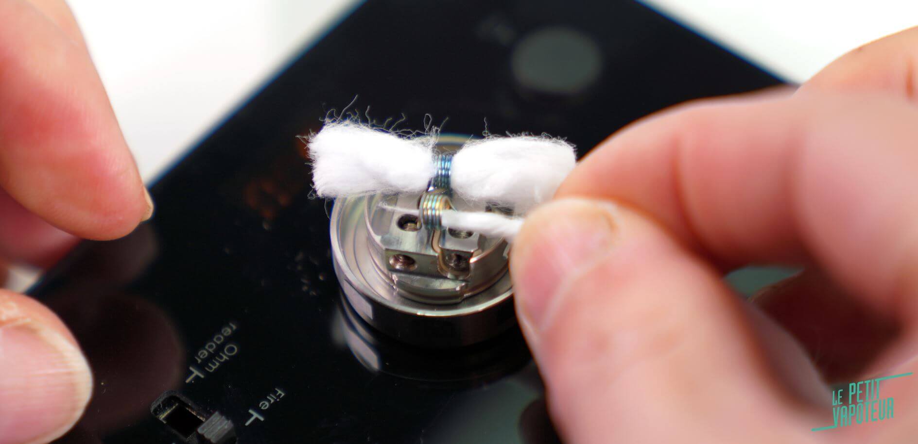 Montage sur le Blitzen de Geek Vape